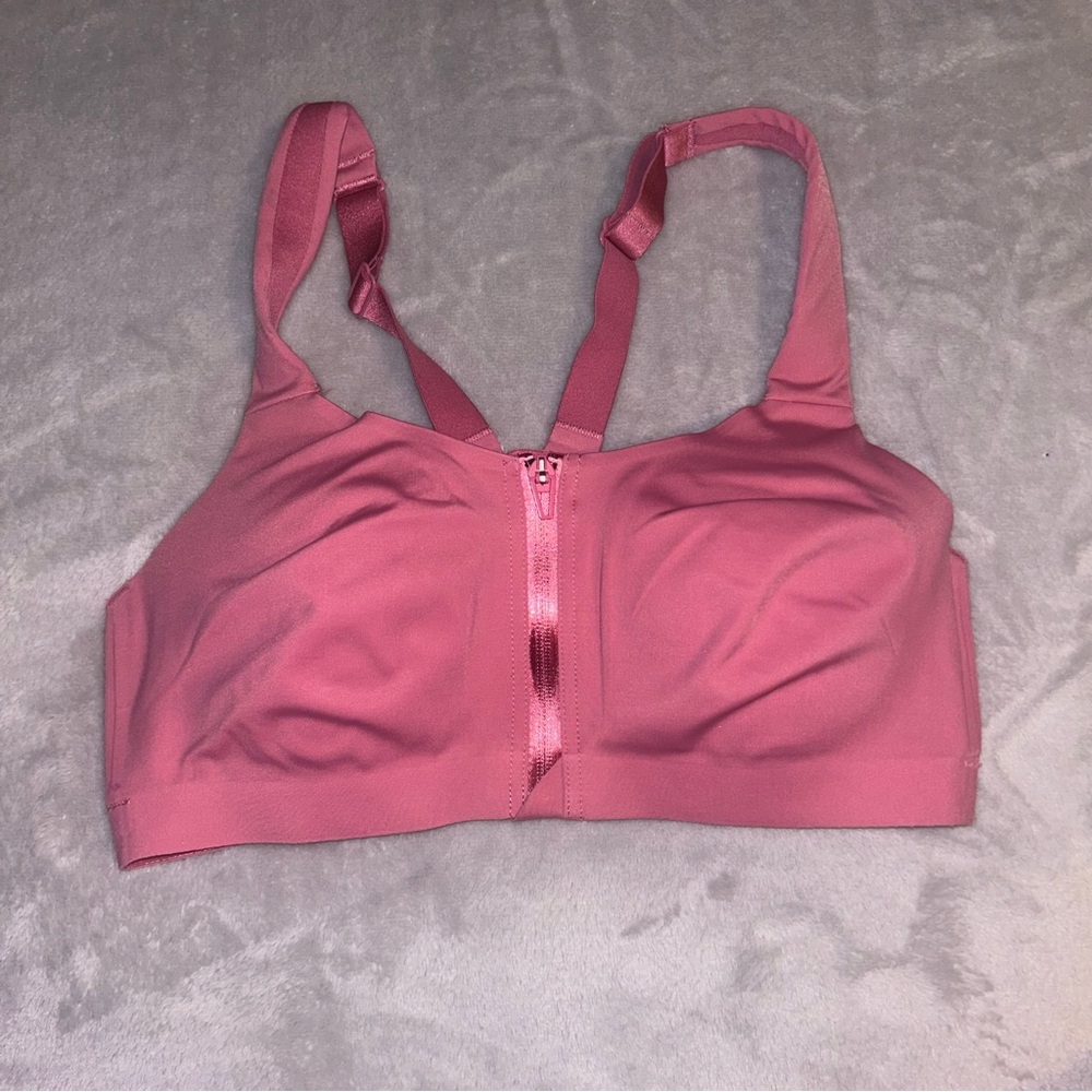 Victoria's Secret Pink Front-Zip Sports Bra
